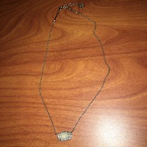 Kendra Scott Silver Pendant Necklace